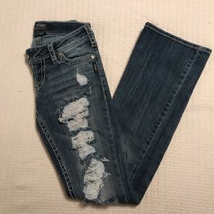 Like NEW Silver Tuesday Jeans